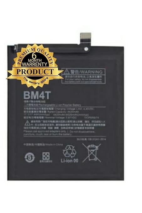 Image of THE BATTERY STORE Orignal BM4T Battery for REDMI Mi 10X Pro 5G Batt-ery with 6 Moth Warranty (for BM4T)
