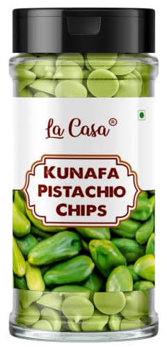 Image of La Casa Kunafa Pista Chocolate Chips | Ideal for Baking & Garnishing | 100g |