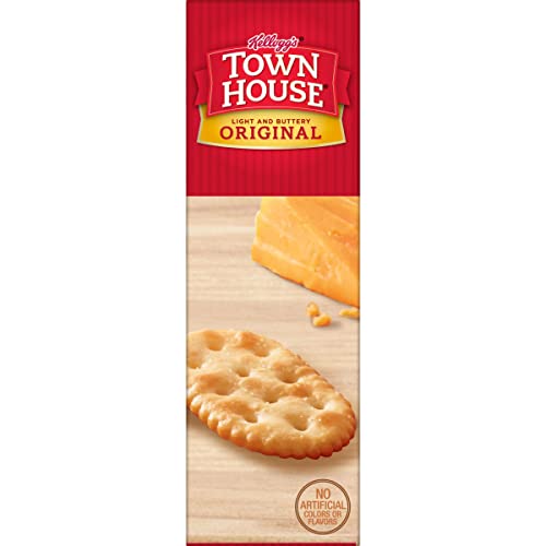 Town House Crackers, Holiday Baked Snack Crackers, Christmas Charcuterie Board Snacks, Original, 13.8Oz Box (1 Box) #TOP7