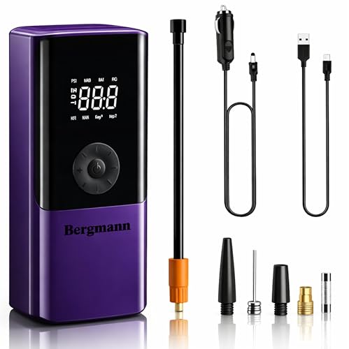 Bergmann VoltAir Cordless + Corded 2in1 Portable Tyre Inflator | ...