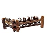 BESPORTBLE Delicato Recinto in Miniatura Recinzione Da Tavolo Schermo Ornamentale Per Paesaggio Per Casa E Giardino