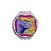 Constellation Taurus Mexicon Culture Engraving Hand Compact Mirror Round Portable Pocket Glass