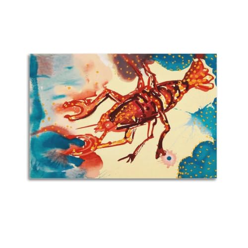 Affiche Salvador Dali cadeau idéal toile murale salon 50x76 cm