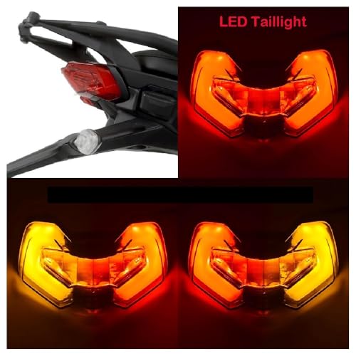 Luces traseras integradas con intermitentes para Multistrada V4 2021-2024 2