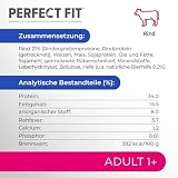 PERFECT FIT Adult 1+ Trockenfutter für Katzen 7 kg Rind