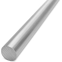 32mm Stainless Steel Round Bar Rod, Grade 304 Solid Metal Rod, 36 Inch