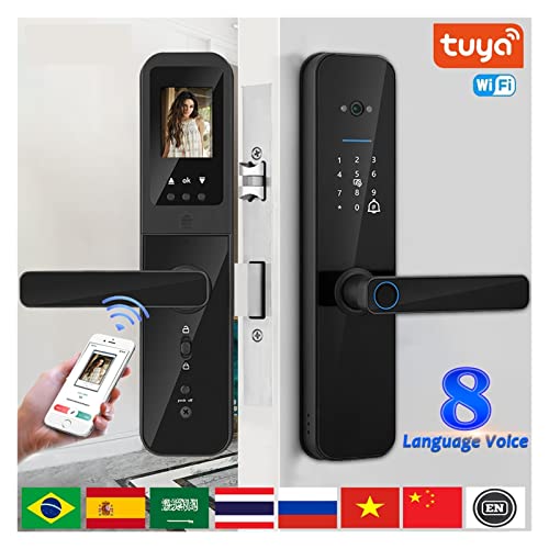 Serrure Connectée Tuya avec Caméra Biométrique et Digicode - 3