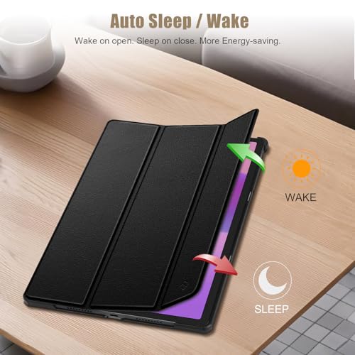 Fintie Case for Lenovo Idea Tab Pro 12.7 inch (TB-373FU/ TB-375FC) 2025 Tablet, Lightweight Slim Shell Stand Cover for Lenovo Idea Tab Pro 12.7", Black by FINTIE - Image 3
