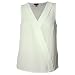 Vince Camuto Women's S/L Faux-Wrap V-Neck Blouse