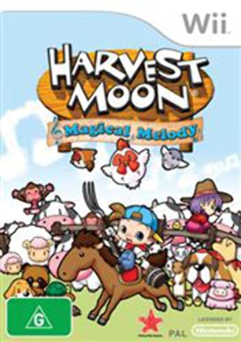 Jeu vidéo Harvest Moon Magical Melody édition import allemand importé du Royaume-Uni