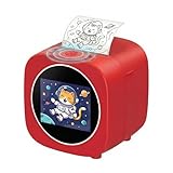 VYTOSA AI Mini Printer Portable, Inkless Sticker Printer with AI Voice Generation & 2.4' HD Screen, Standalone Thermal Printer for DIY Arts & Crafts, Birthday Easter Gifts for Students & Teens