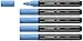 Produktbild STABILO - Acrylmarker - FREE Acrylic - T300 Rundspitze 2-3mm - 5er Pack - kobaltblau