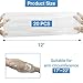 Disposable PICC Line Shower Cover with Tape, Waterproof Arm Bandage Wound Protector Sleeve for Bathing, Fits Arm Circumference 17