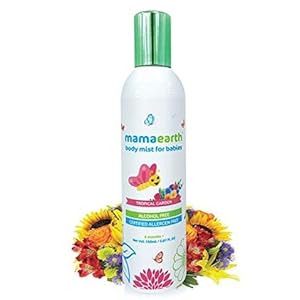 MAMAEARTH Perfume Body Mist for Babies and Kids with Allergen Free Tripical Garden Fragrance for All Day Freshness 150…