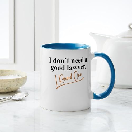 Taza de cerámica 11 oz I Don't Need A Good Lawyer miniatura 6