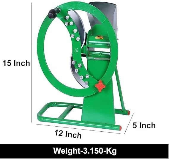 Heavy-Duty Iron Saag Cutter Kitchen Manual Chopper Vegetable Chaff Palak Leaves Vegetable Cutter Green