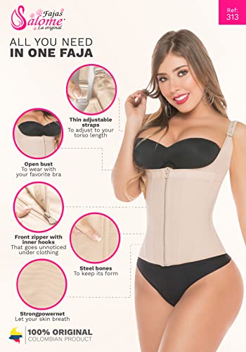Salome 0313 Colombian Waist Trainer Fajas Reductoras Cinturillas Colombianas3
