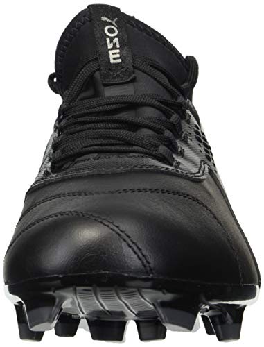 PUMA Men's One 3 LTH Firm Ground Soccer-Shoe, Black Black Black, 13 M US