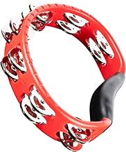 Jingle Ring - The tambourine is played by shaking, striking, or rubbing it by hand or with a stick Steel Jingles - The jingles of this double-row tambourine deliver a powerful and bright sound Ergonomic Handle - The ergonomic handle of this instrumen...