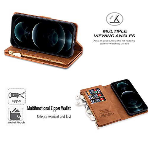 UEEBAI Wallet Case for iPhone 14 6.1 inch - Image 4