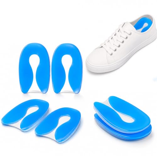 3 Paires Talonnette Epine Calcaneenne Coussinets (Taille L 40-45), Épine Calcanéenne En Coussinets, Semelle Epine Calcaneenne Femme Homme, Talonnette Silicone, Soulage Douleurs Pieds Semelle Talon