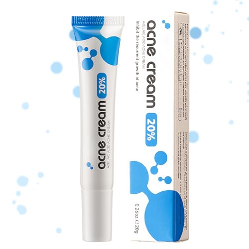 20% Azelaic Acid Acne Cream for Face,Azelaic Acid With Hyaluronic Acids for Face Redness Relief, Pimple CreamAnti Acne Breakouts Azelaic Acid Serum Balance Excess Oil & Soothing No Irritation