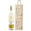 Herz & Heim® Gepersonaliseerd wijncadeau met witte wijn om uit te kiezen – stijlvol verjaardagscadeau Chardonnay