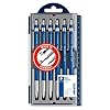 Staedtler 780 C PR5 ST Mars Technico Vulpotlood, Met Geïntegreerde Puntenslijper 2 mm, Set Van 6