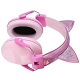 LIbgiubhy Lärmreduzierende Ohrenschützer, Gehörschützer, Gehörschutz, Kopfhörer mit Geräuschunterdrückung, Gehörschutz, Ohrenschützer, Kindergehörschützer