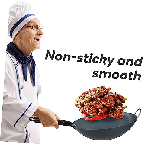 Cabilock Wok de Hierro con Mango de Madera miniatura 7