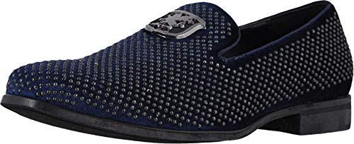 Image of Stacy Adams Men's Swagger Studded Ornament Slip-on Driving Style Loafer