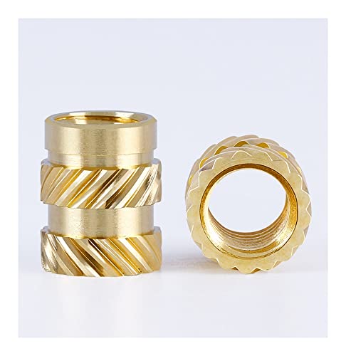 Insert laiton M3 thermofusible premium, écrous moletés de haute précision, 100 pièces - 3