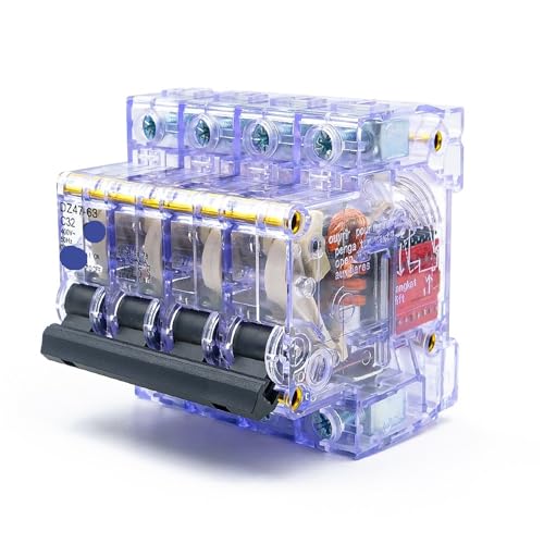 Disjoncteur miniature 400V DZ47-63 coupure rapide pour surcharges électriques