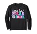 Retro Groovy Show Your STAAR Power Disco Teacher Test Day Long Sleeve T-Shirt