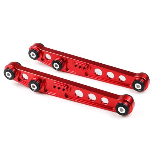 Bras de suspension Civic EG bras de commande arrière inférieur avec barre d'attache rouge