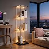【Double éclairage intelligent : bande LED RGB et lampe tactile télécommandée】 Un système d'éclairage omnidirectionnel intégré crée un espace d'exposition personnalisé. La bande LED RGB multimode, contrôlée via une application mobile, offre une lumière stable et des couleurs personnalisables. En option, une lampe tactile à piles avec télécommande est fournie. Son système de dissipation thermique professionnel garantit un fonctionnement sûr et fiable, même en cas d'utilisation prolongée. Les deux sources lumineuses s'entremêlent, sublimant vos objets de collection par un jeu d'ombres et de lumières idéal.