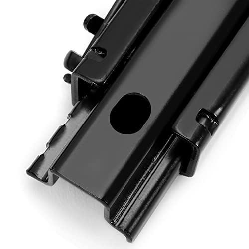 ECOTRIC Universal Seat Sliders Seat Mounting Track, Dual Locking Rails Brackets Kit Most Aftermarket Seats- 1 x Set of Sliders Electrophoresis Black by ECOTRIC - Image 9