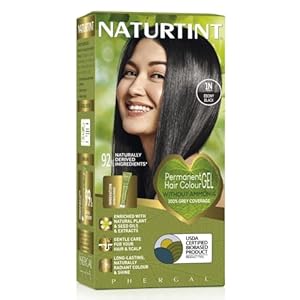 Permanent Hair Color – 1N Ebony Black 1 Box