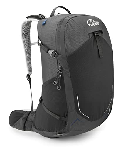 Lowe Alpine AirZone Trek Backpack for Day or Short Hikes, AirZone Trek 28 Liter, Black