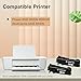 Phaser 6500|WorkCentre 6505 Toner Cartridge, 106R01597 Toner Replacement for Xerox Phaser 6500 6500N 6500DN WorkCentre 6505 6505N Printers (2 Black)