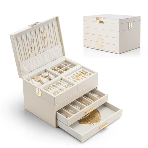 Vlando 2段式 ジュエリーボックス