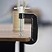 4 Inch C-Clamp Set, Heavy Duty Steel C Clamp Industrial Strength C Clamps for Woodworking, Welding, and Building(4PCs)