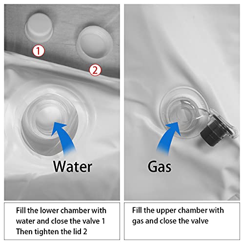 SUNSHINEMALL Aufblasbare Fußball Dummy Torwart Luft Mannequin Freistoß Verteidiger Wand Fußball Praxis Tumbler für Dribbling Wand Passing Drills (Blau)