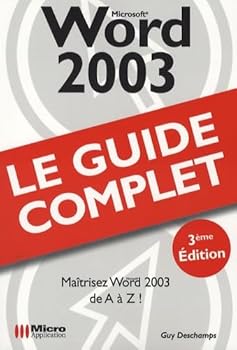 Paperback Word 2003 [French] Book