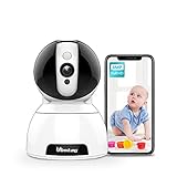 Vimtag 2K ProHD Baby Monitor with Camera and Audio, 4MP Pet Camera with 360° Pan/Tilt Remote, Smart Motion Tracking, 2-Way Audio, 10m IR Night Vision Dome IP Cam Surveillance for Home Security Indoor