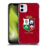 Head Case Designs Officially Licensed British and Irish Lions Replica 2025 Jersey Kit Hard Back Case Compatible with Apple iPhone 11