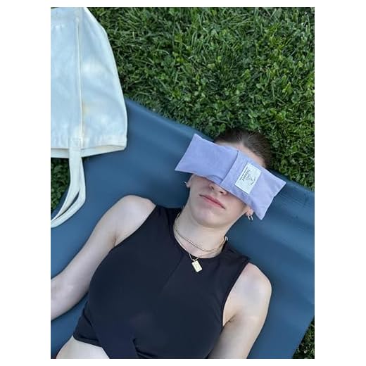BYS Lavender Weighted Eye Pillow with Pouch