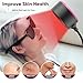 Caromolly Red Light Therapy for Face, Infrared Light Therapy for Body, 660nm Red Light and 850nm Near-Infrared Light Combo, 2 in 1 Retractable Stand Red Light Therapy Lamp for Skin Care, Pain Relief