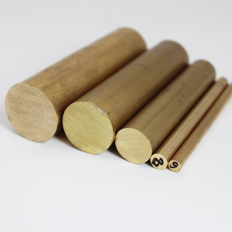 1pcs brass round bar Diameter3mm-40mm Length 200mm Brass rod Knife handle rivet screw Mosaic tools - (Dimensions: Diameter 18mm, Length: 200mm)