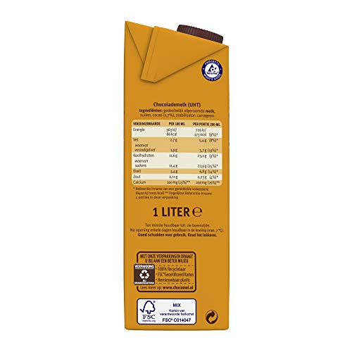 Chocomel Chocolademelk 6 x 1 L - Afbeelding 4